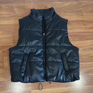 Black Puffer Vest